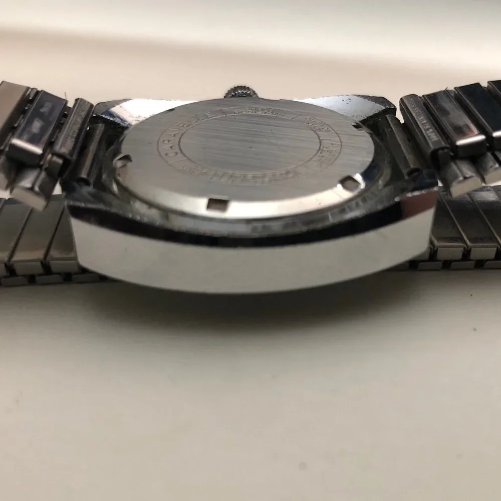 Caravelle MCM Vtg Men's Modernist Watch